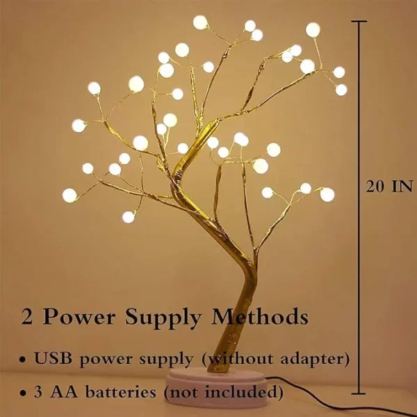 Artificial Light Tree Lamp