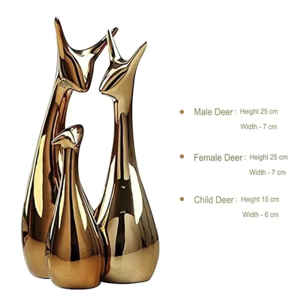 Home Decor Lucky Deer Statue